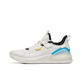 Anta C37 Series Running Collection Slip Resistant Breathable Low Top Running Shoes Gray Blue Black