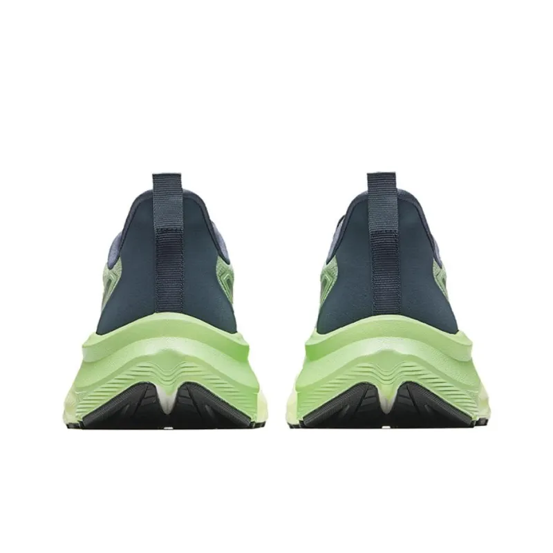 Anta Explore The Wilderness Cushioning Slip Resistant Low Top Casual Running Shoes Men's Green Blue-3