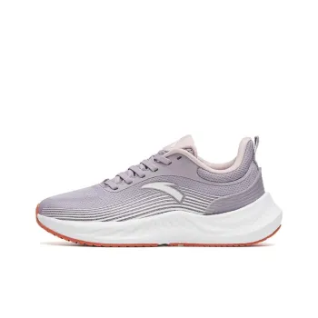 Anta Martian Foam Abrasion Resistant Breathable Low Top Running Shoes Women's Magic Carpet Gray