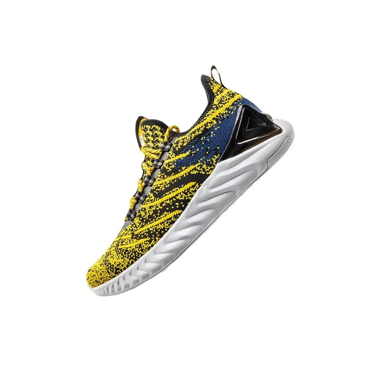 PEAK Taichi Low Top Sports Casual Shoes Men's Turmeric Flower Yarn-2