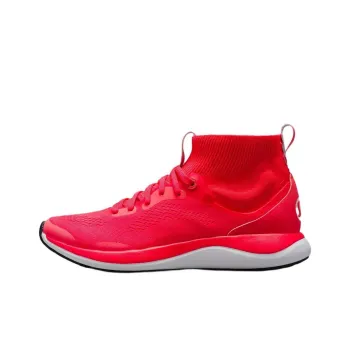 Lululemon Chargefeel Anti Slip Wear Resistant Mid Top Training Running Shoes Women's Red