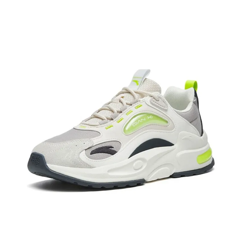 Anta Millennium 5.0 Lightweight And Wear-resistant Low-Top Sports Casual Shoes Men's White Gray-2