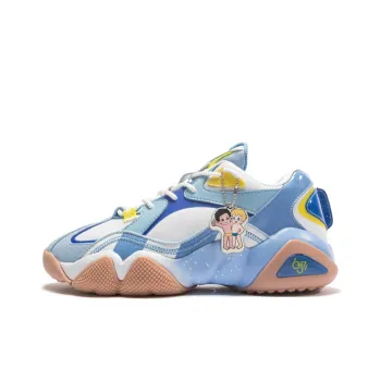 PEAK State Pole 6371 Haier Brother Vintage Basketball Shoes Blue