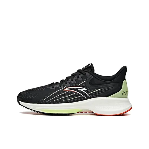 Anta Gazelle 1.0 Cushioned Slip-Resistant Abrasion-Resistant Low-Top Oh No Way Men's Black Green