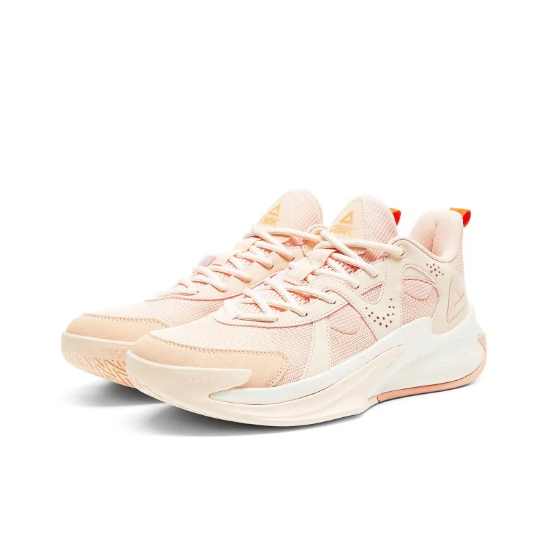 PEAK Triumph 1.0 Basketball Shoes Men Low Top Pink-2