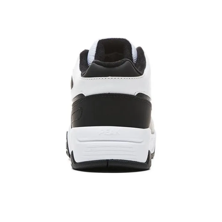 PEAK Star Stone Padded Shoes Cushioned Wear Resistant Lightweight Mid Top Skateboard Shoes Unisex Black Baymax-4