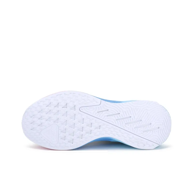 PEAK State Pole 6.0 Cushioning Breathable Low-Top Running Shoes Men's White Blue-5