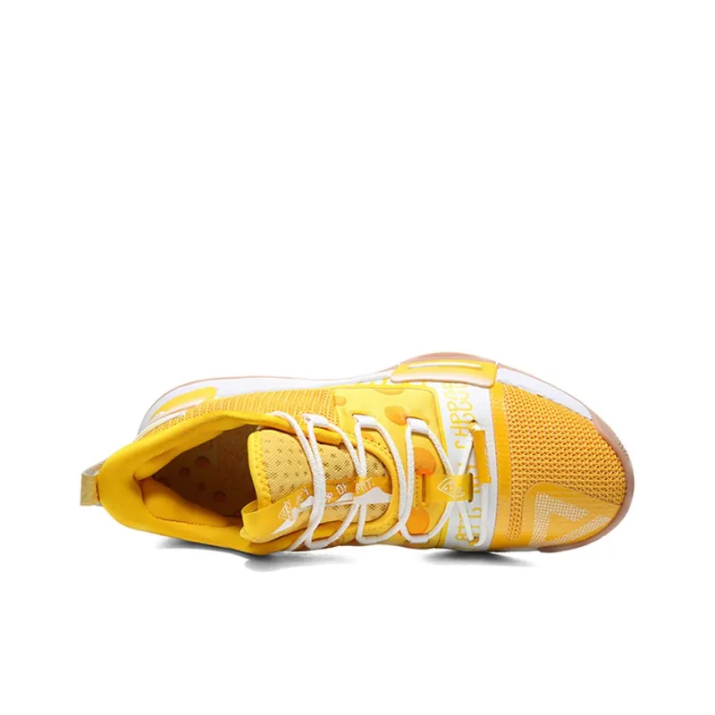 PEAK Flash Shock Absorbers With Slip Resistant And Abrasion Resistant Properties Low Top Basketball Shoes Women's Tawny-2