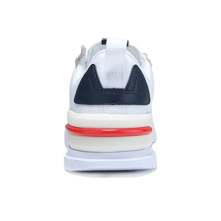 PEAK State Pole Low Top Skateboard Shoes Women's White Blue-4