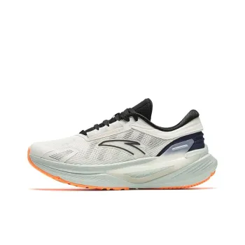 Anta CC Nitrogen Technology Lightweight And Wear resistant Low Top Running Shoes Women's White
