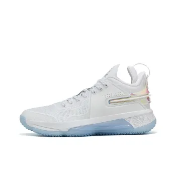 PEAK Flash 4 Power Edition Cushioning Anti Slip And Wear Resistant Low Top Basketball Shoes White