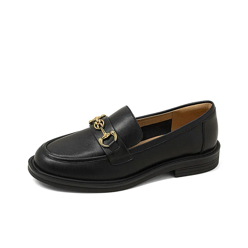 COMELY Loafers 2.5cm Women's Black-1