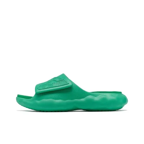 PEAK State Pole Cloud Slide Slippers Women's Brazilian Green