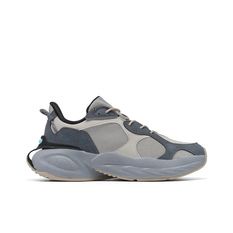 PEAK Attitude Extreme Series Casual Shoes Men Low Top Beige Gray-1
