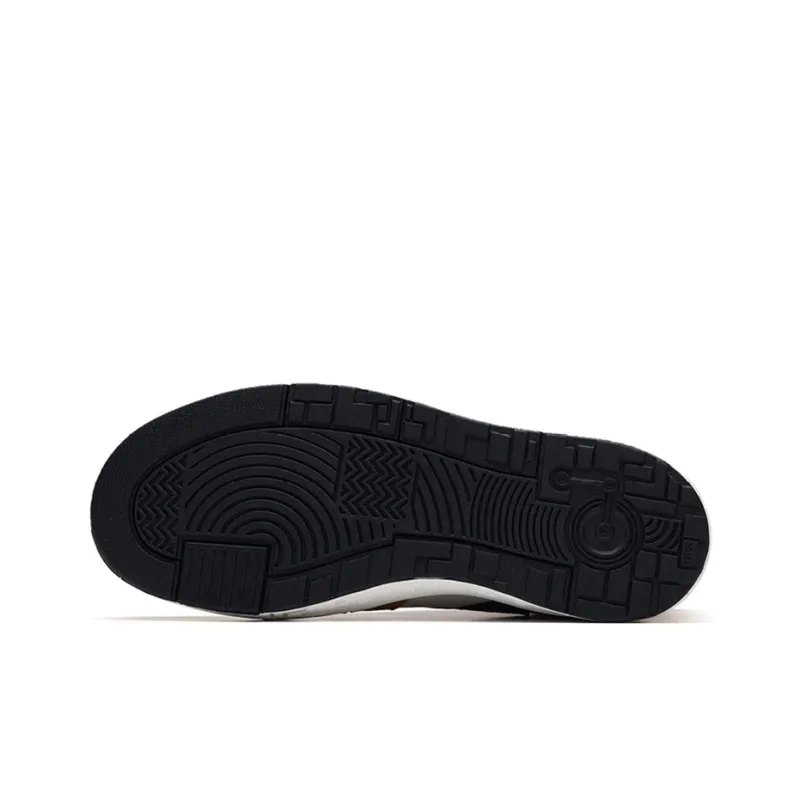 Anta Street Naughty High-Top Skateboard Shoes Men's Black Brown-5