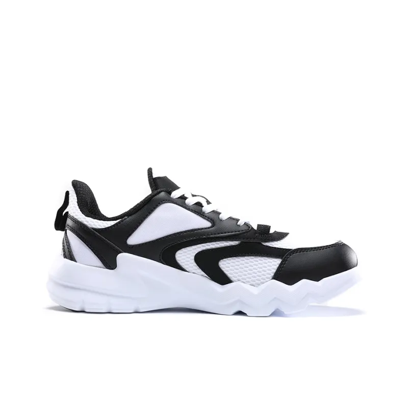 PEAK Qingyi Low Top Casual Shoes Men's White Black-1