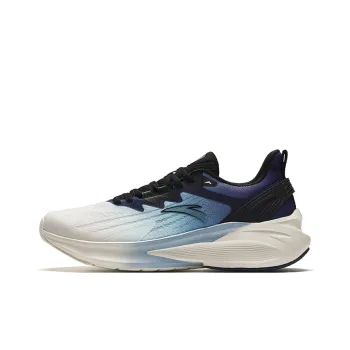 Anta Stinger 5 Cushioning Anti Slip And Wear Resistant Low Top Running Shoes Men's White Blue Black