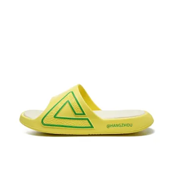 PEAK Statistic Sandals Slide Slippers Unisex Laurel Yellow