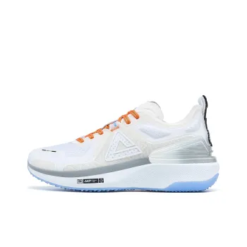 MOMO PLANET x PEAK Taichi 4.0 Pro Cushioning Anti Slip And Wear Resistant Low Top Running Shoes Women's White