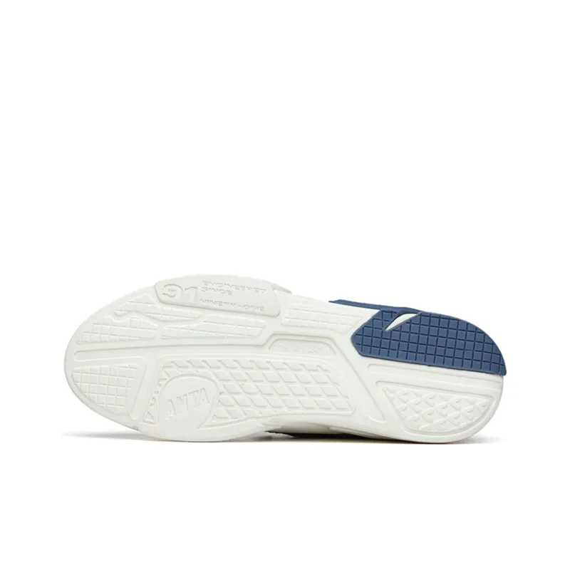 Anta AT91 Low-Top Skateboard Shoes Men's Blue Gray-4