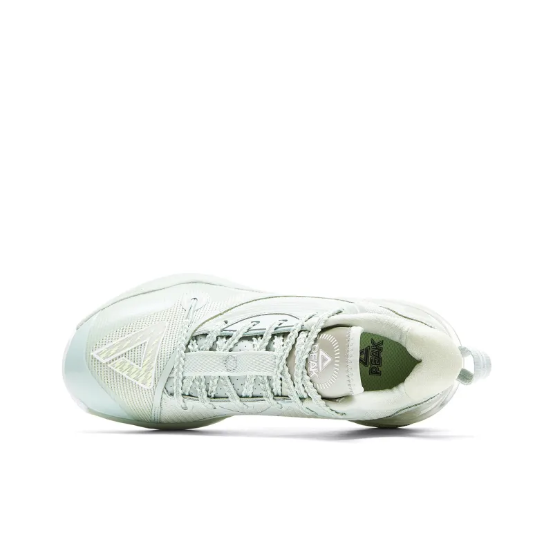 PEAK State Polar Dipper Basketball Shoes Women's Low Top Light Green-3