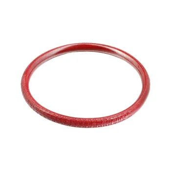 LUXLINE Reconstructed Cinnabar Jade Bangles Women's