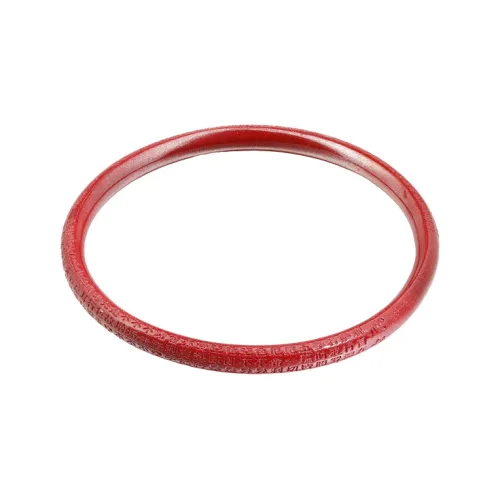 LUXLINE Reconstructed Cinnabar Jade Bangles Women's
