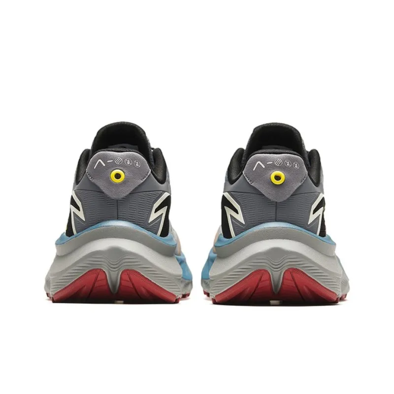 Anta Explore The Wilderness Cushioning Wear-Resistant Low-Top Trail Running Shoes Men's Gray White-3