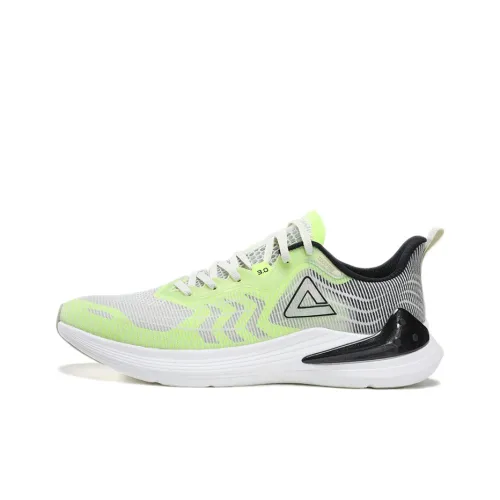 PEAK Rive 003 Running Shoes Men Low-Top Neon Green