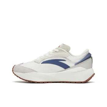 Anta Rock Candy Anti Slip And Wear Resistant Lightweight Low Top Sports Casual Shoes Women's White Blue
