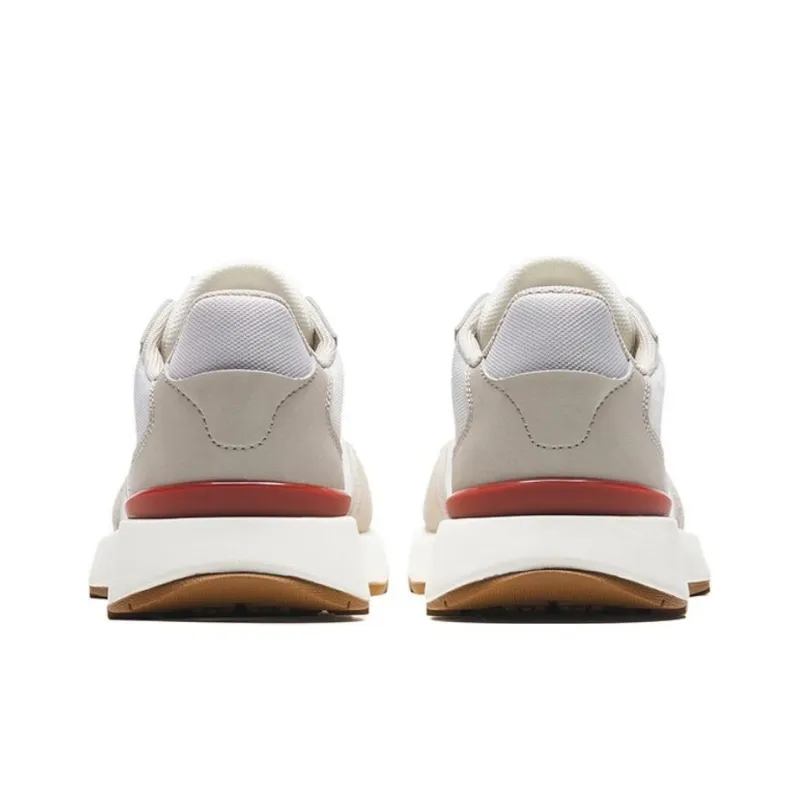 Anta HERITAGE 70 Anti Slip Wear Resistant Low Top Casual Shoes Women's White Gray-2