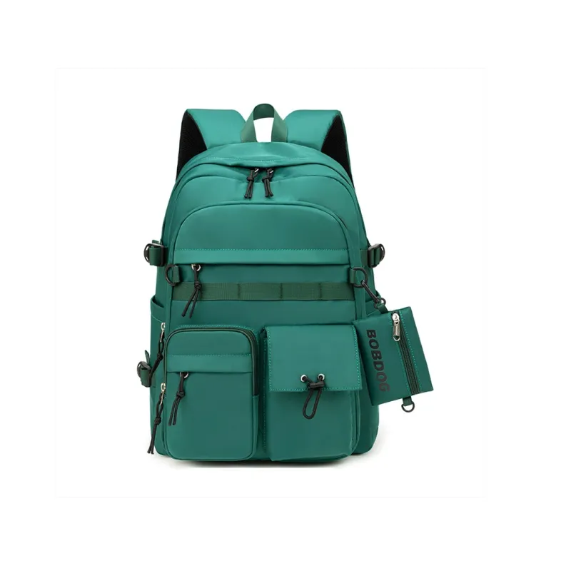 BOBDOG Abrasion Resistant Oxford Backpack Unisex White/Black/Gray/Green-14