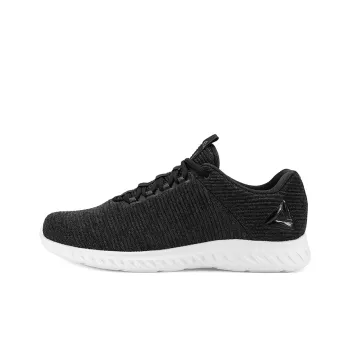 PEAK Qingyi Running Shoes Men Low Top Black/Dark Gray