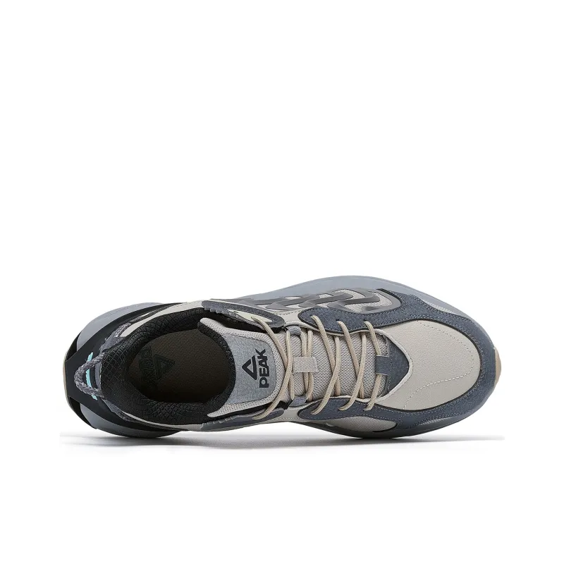 PEAK Attitude Extreme Series Casual Shoes Men Low Top Beige Gray-3