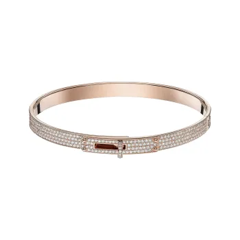 HERMES Kelly Diamond Bangles Women's
