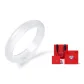White Chalcedony Bangle+Box