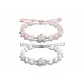 Chinese Auspicious Animal Baby Bracelet[Gray+Pink]