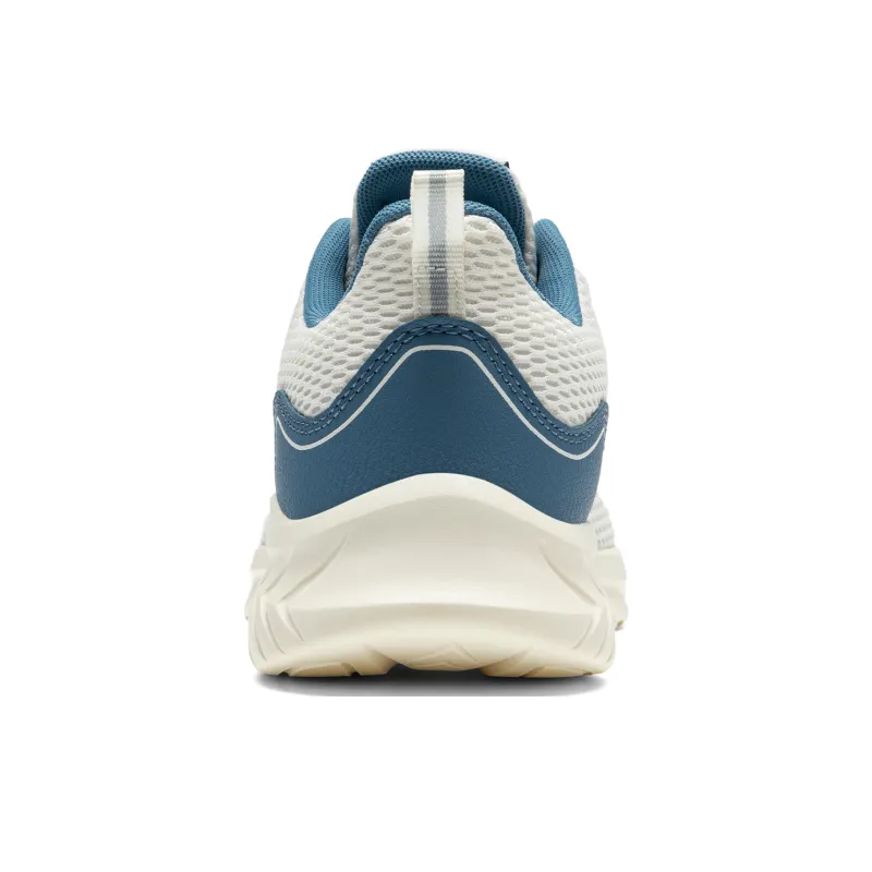 PEAK Qingyi Low Top Running Shoes Men's Ecru Graphite Blue-4