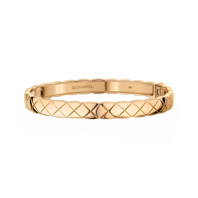 CHANEL 18K Gold Bangles Women's-0