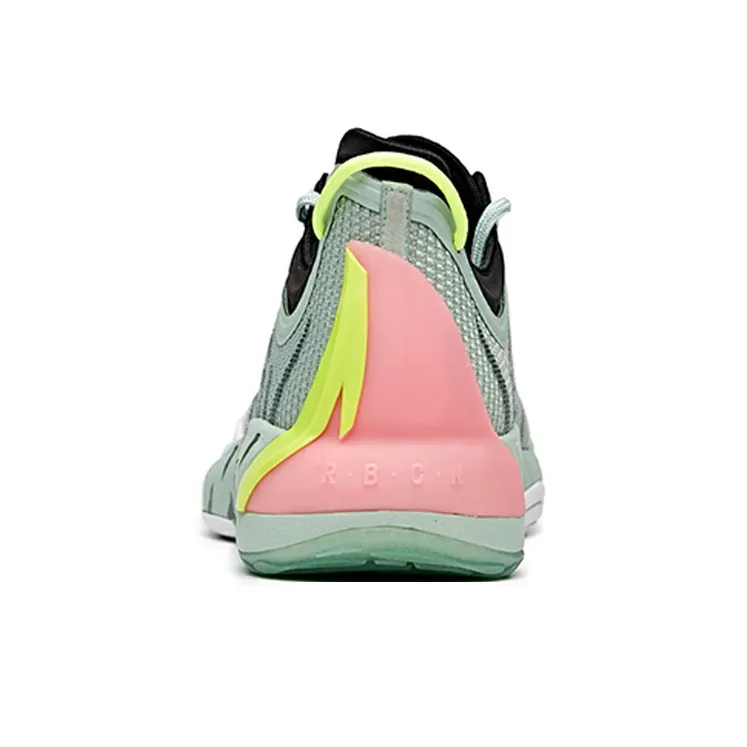 Anta Hayward GH1 Low Cushioning Anti Slip Wear Resistant Breathability Low Top Basketball Shoes Men's Green-4