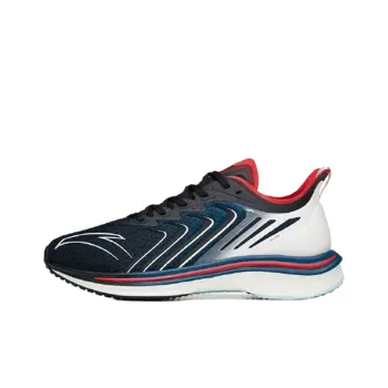 ANTA MACH Mach 1.0 Running Shoes Men Low Top Black/Blue/White/Red