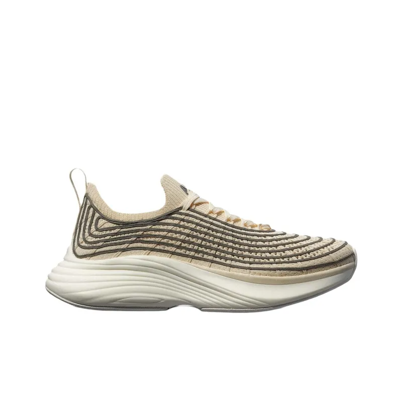 APL ATHLETIC PROPULSION LABS TechLoom Zipline Low-Top Casual Shoes Women's Beige Black-1