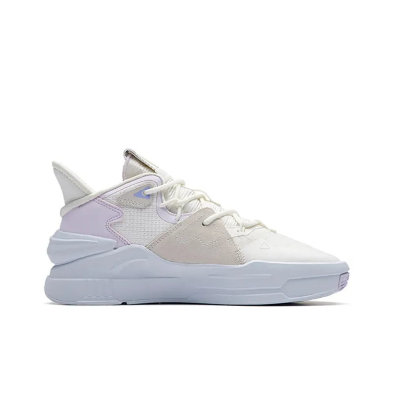 Anta Bastard 4 Anti Slip Wear Resistant Low Top Skateboard Shoes Women's Aquatic Blue-1