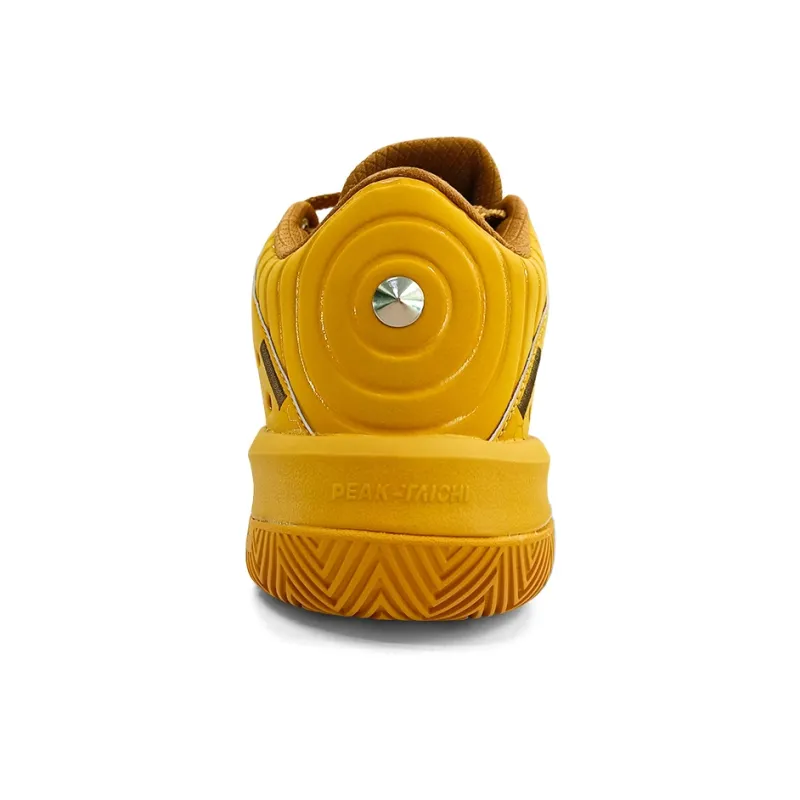 PEAK State Extremely Large Triangle 1.0 Mid Top Performance Basketball Shoes Men's Wheat Yellow-3