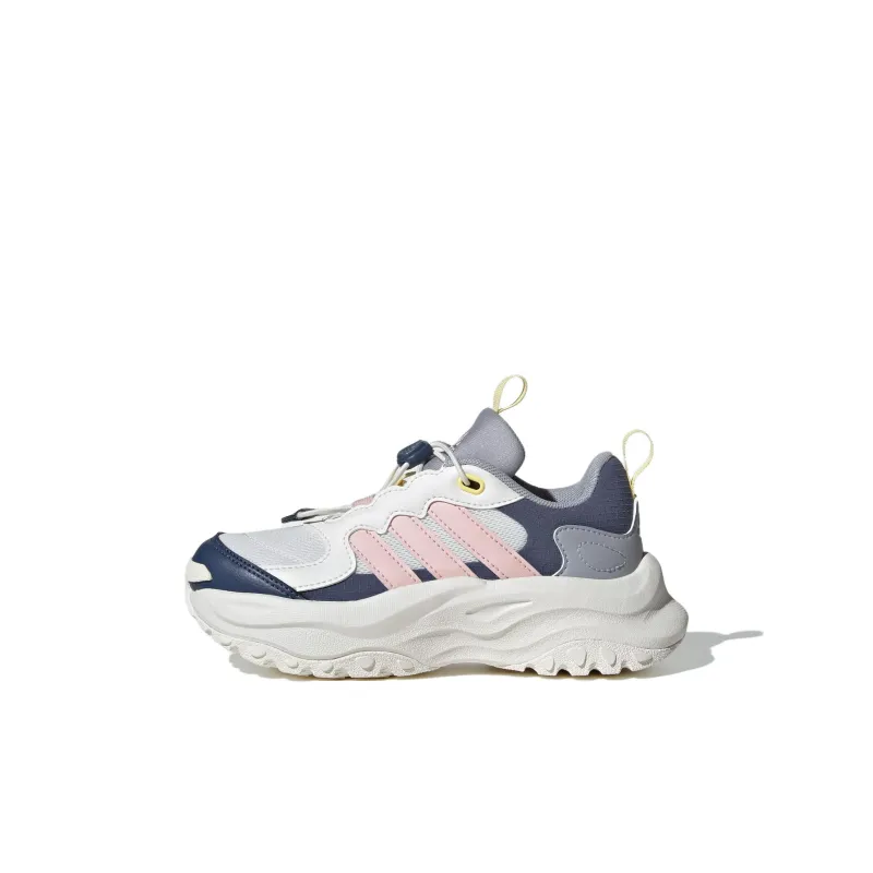 Adidas Maxxwavy Anti-Slip Wear-Resistant Casual Shoes Pink Kids'-0
