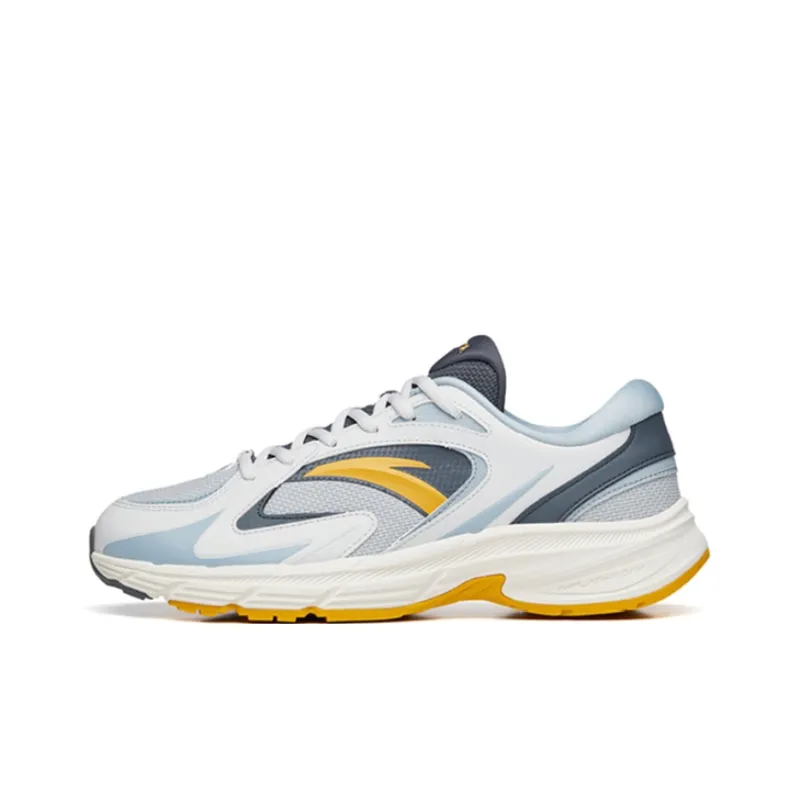 Anta AT952 Breathable Low-Top Sports Casual Shoes Men's Cloud Gray-0