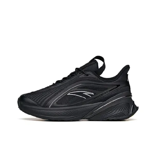 Anta C37 2.0 Cushioned Slip Resistant Low Top Running Shoes Women's Black