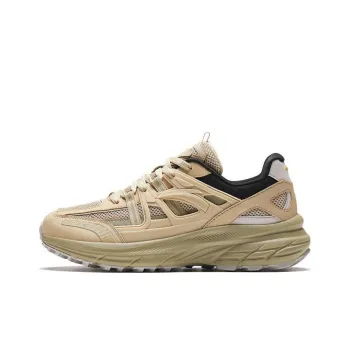 Anta AT955 Wear Resistant Low Top Running Shoes Men's Yellow