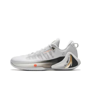 ANTA GH4 Basketball Shoes Men Low Top Sand Grain Gray/Castle Gray