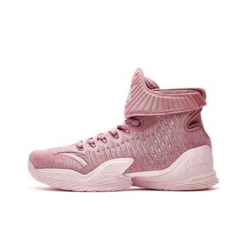 Anta KT3 Valentine's Day High Top Basketball Shoes Men's Pink